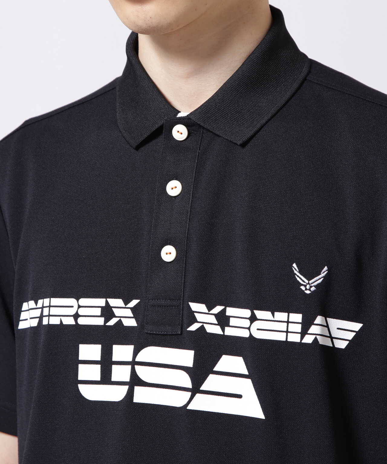 GOLF WEAR》PTU ポロシャツ / POLO SHIRT / アヴィレックス / AVIREX