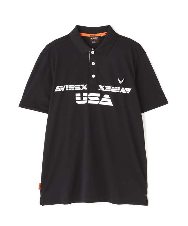 GOLF WEAR》PTU ポロシャツ / POLO SHIRT / アヴィレックス / AVIREX