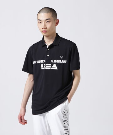 《GOLF WEAR》PTU ポロシャツ / POLO SHIRT / アヴィレックス / AVIREX GOLF/アヴィレックスゴルフ