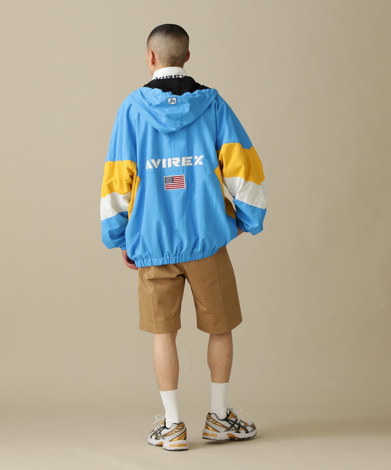 BAGGY FIT HOODED TEAM JACKET / バギーフィット フーディー チーム
