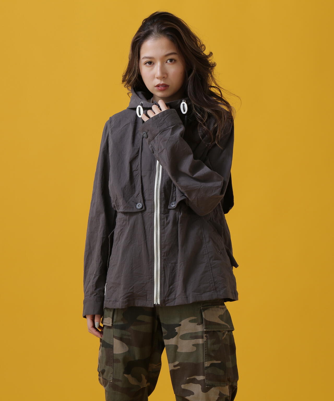 MOUNTAIN PARKA WITH THE CAPE/ マウンテンパーカー ウィズ ザ ケープ