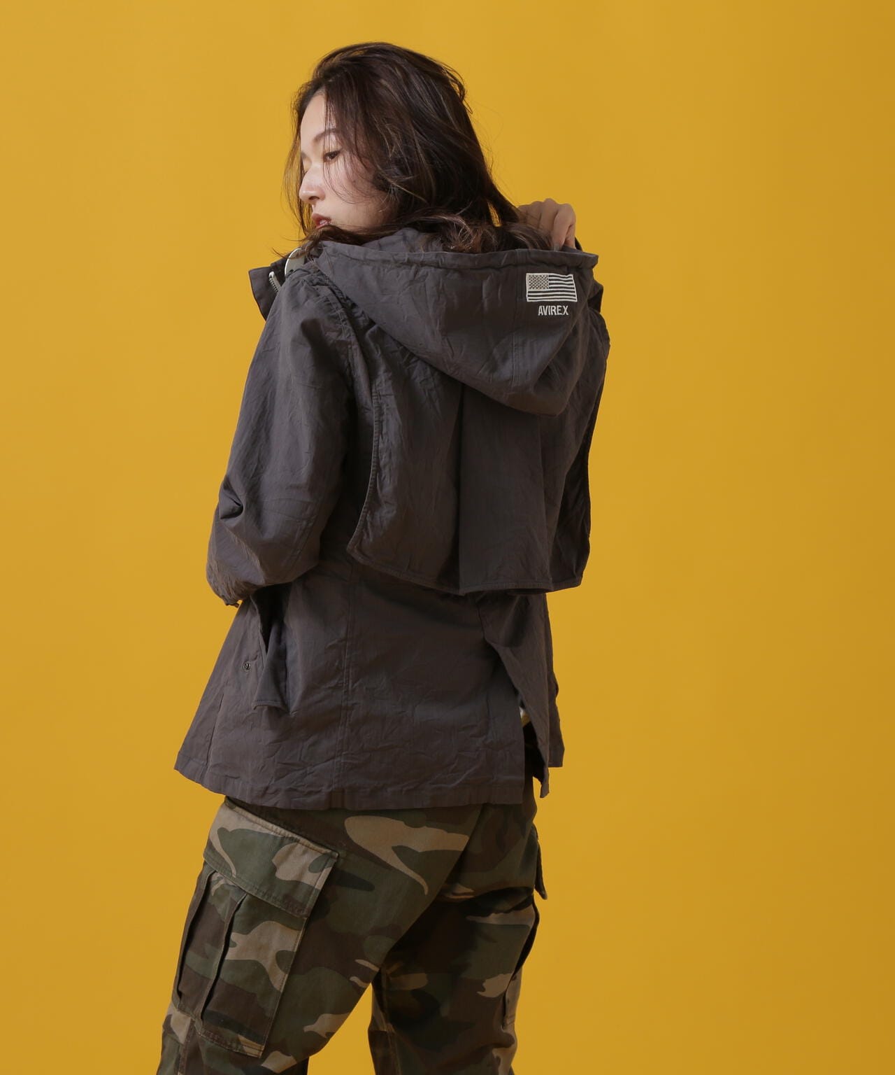 MOUNTAIN PARKA WITH THE CAPE/ マウンテンパーカー ウィズ ザ ケープ ...