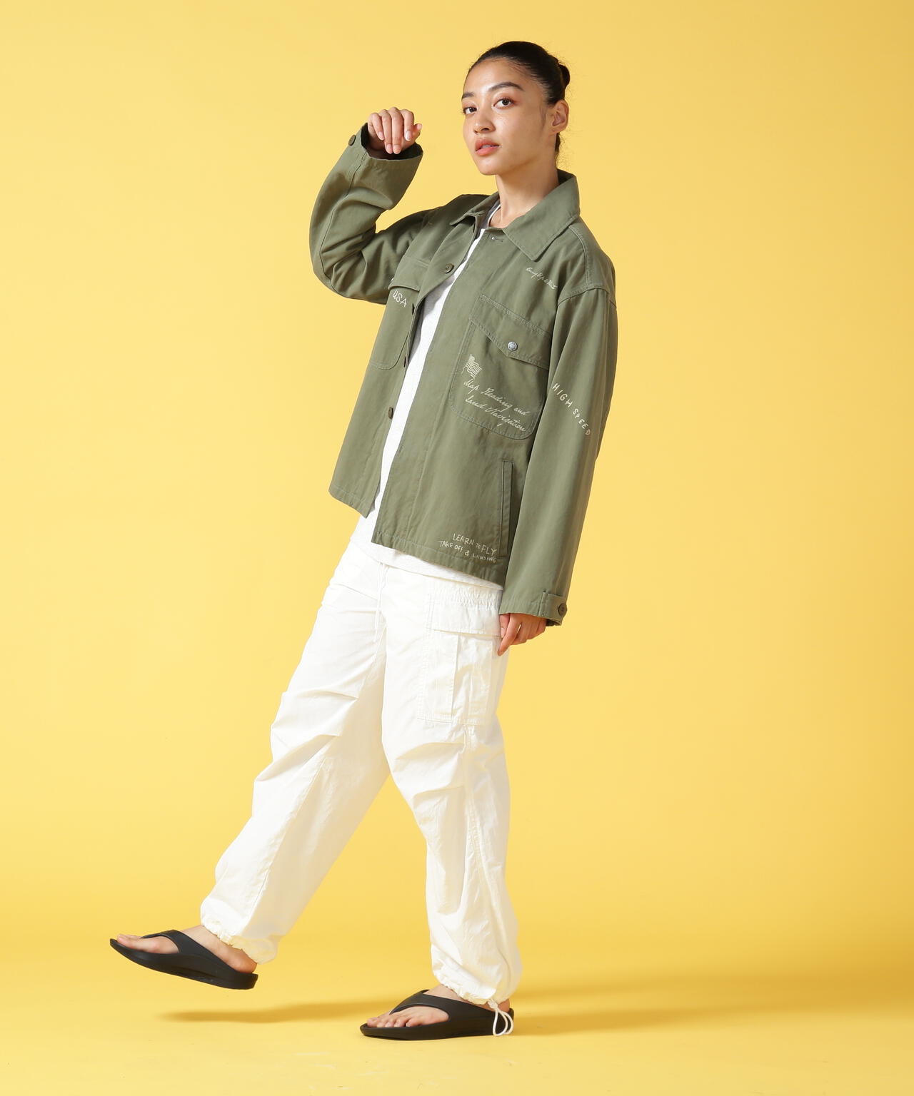 SCRIBBLING BDU JACKET/ スクリブリングBDUジャケット