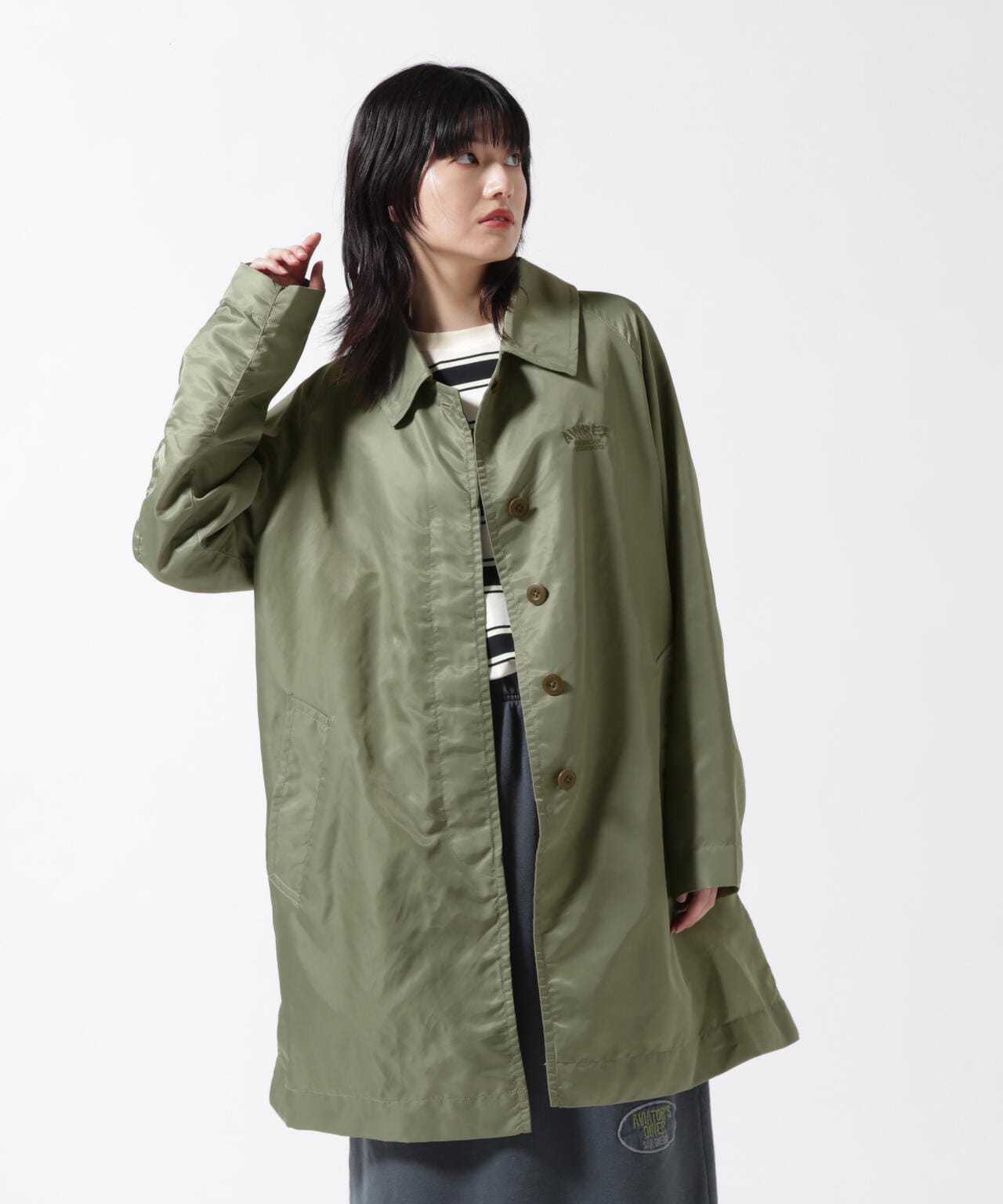 NYLON CONVERTIBLE COAT/ ナイロンコンバーチブルコート | AVIREX