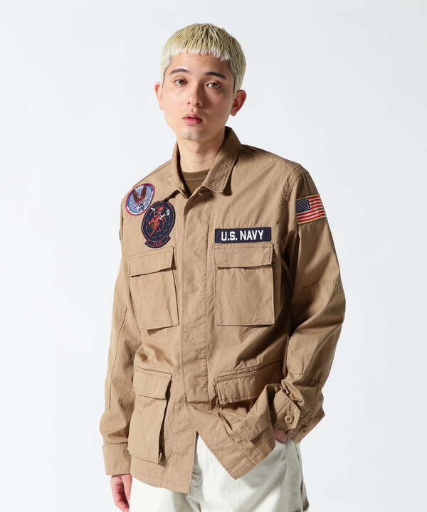 COTTON RIP STOP BDU JACKET VX-31/コットン リップストップ BDUジャケット