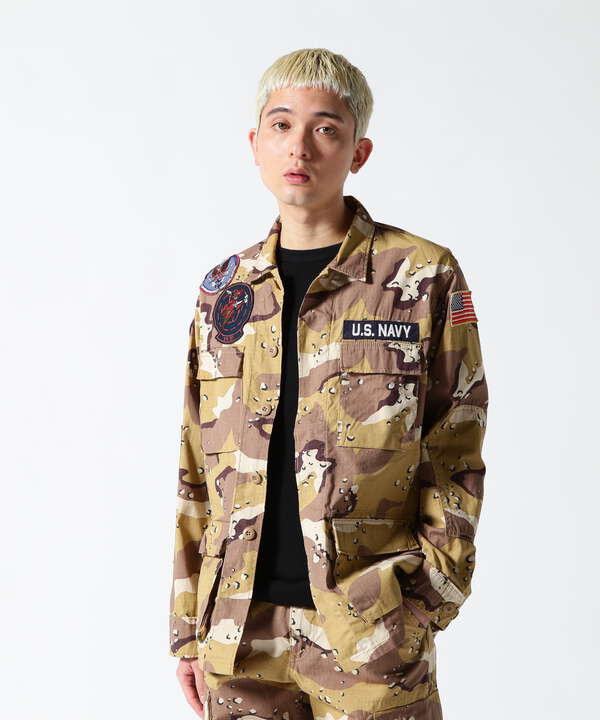 COTTON RIP STOP BDU JACKET VX-31/コットン リップストップ BDUジャケット