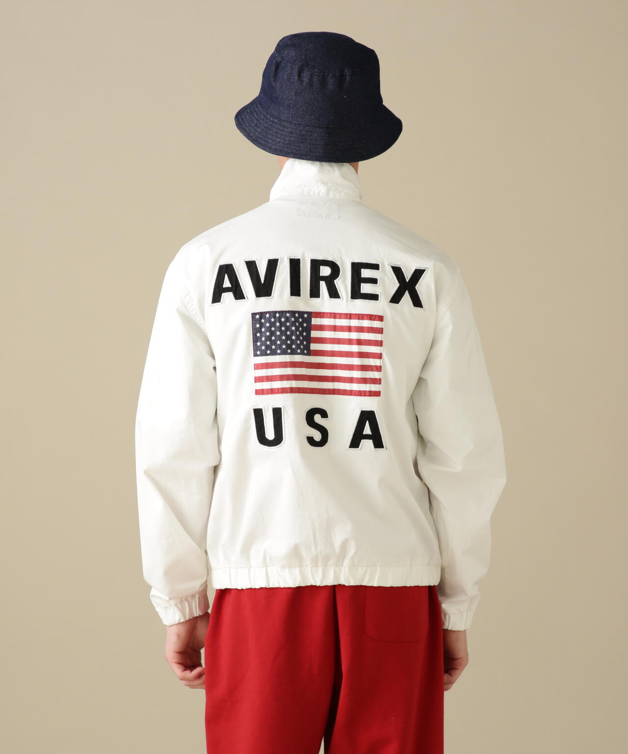 STAND ZIP JACKET U.S. FLAG / スタンド ジップ ジャケット U.S. フラッグ