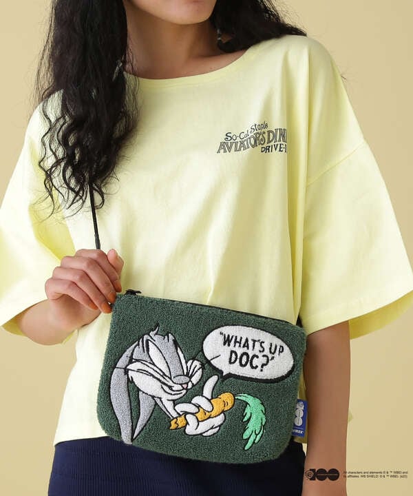 《WB/AVIREX》LOONEY TUNES COLLECTION　SAGARA POUCH/ルーニー・テューンズ ポーチ