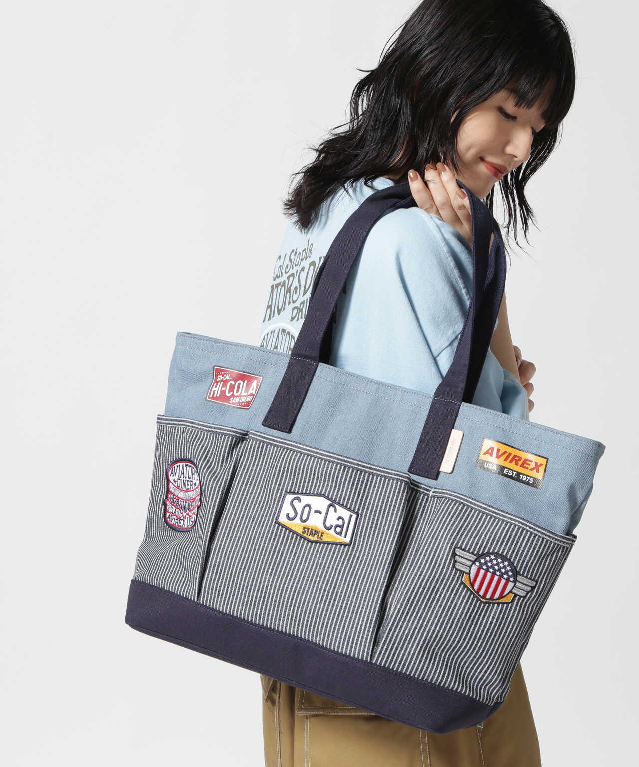 AVIATOR'S DINER TOTE BAG LARGE SIZE / アヴィエーターズ ダイナー