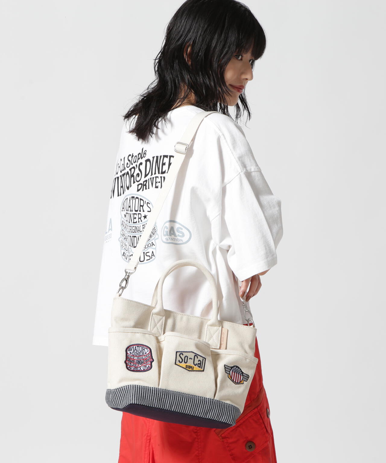 AVIATOR'S DINER TOTE BAG SMALL SIZE / アヴィエーターズ ダイナー