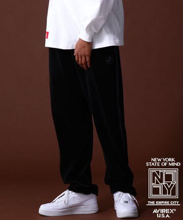 《COLLECTION》VELOUR TRACK PANTS /ベロア トラックパンツ