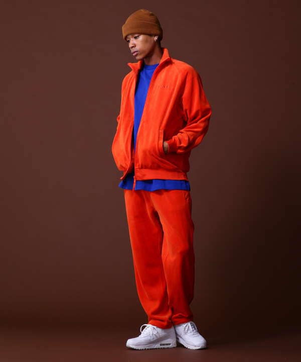 《COLLECTION》VELOUR TRACK PANTS /ベロア トラックパンツ