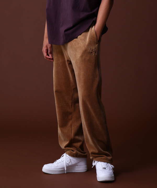 《COLLECTION》VELOUR TRACK PANTS /ベロア トラックパンツ