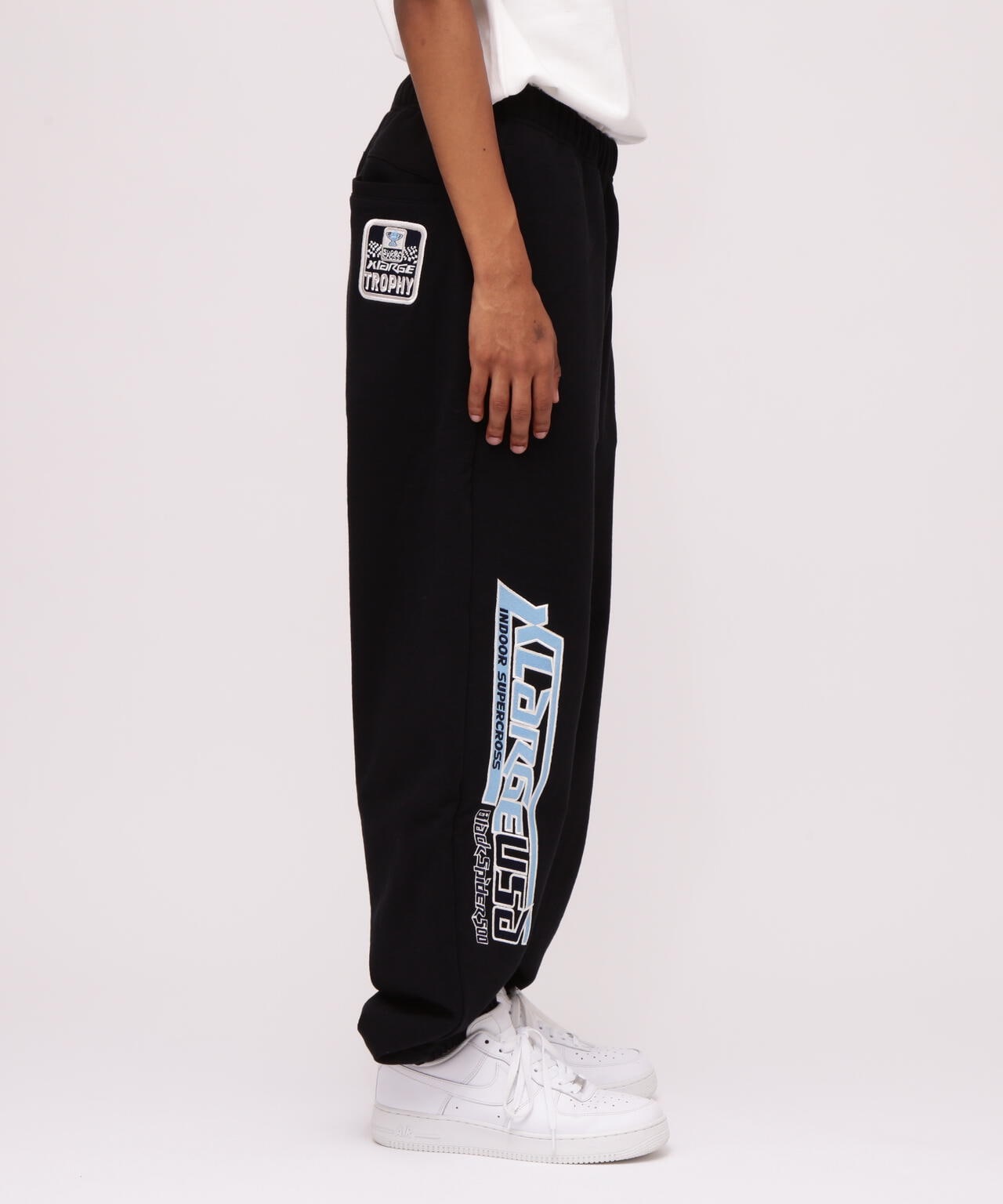 AVIREX × XLARGE》SWEAT PANTS BLACK SPIDER / スウェットパンツ