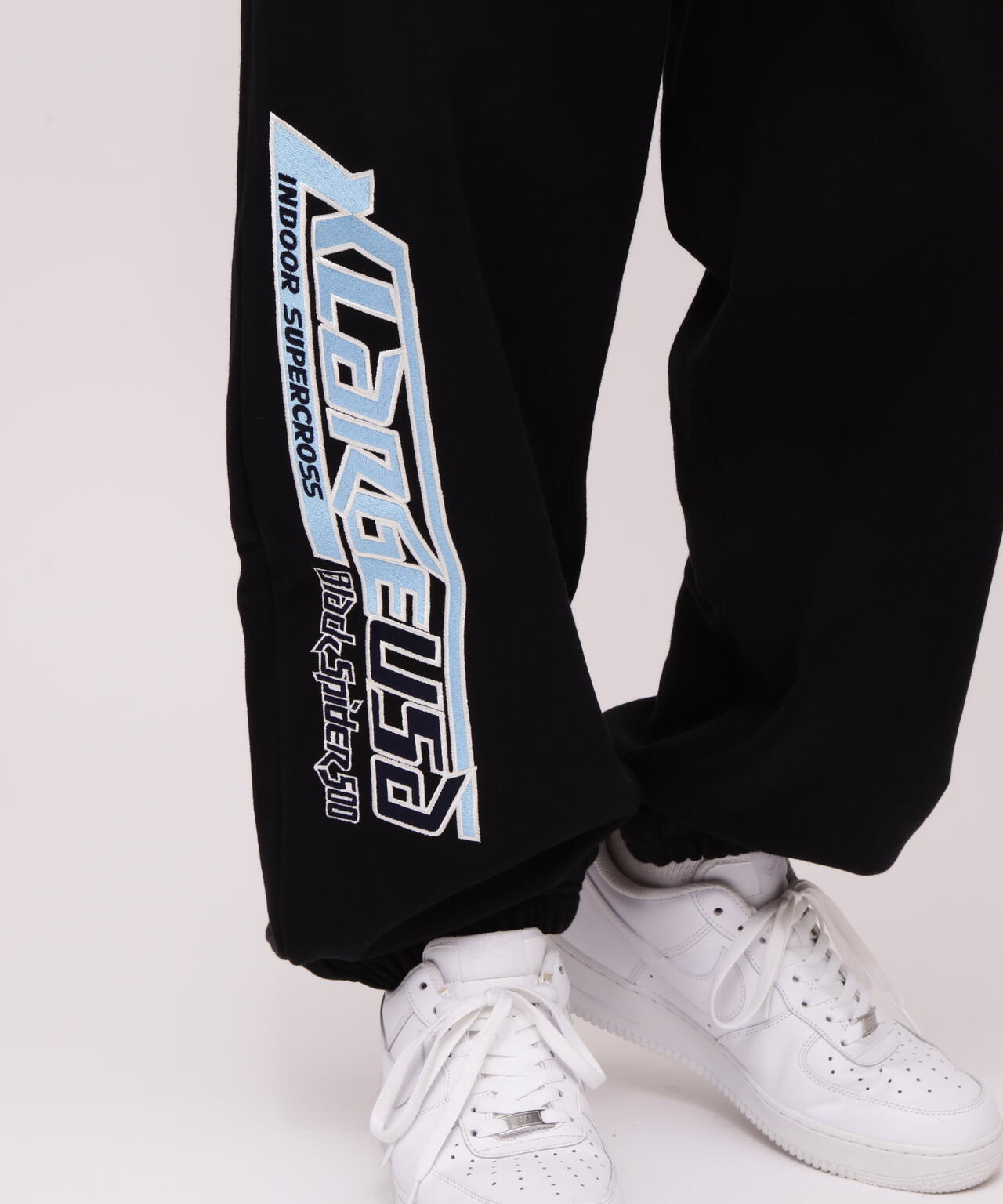 《AVIREX × XLARGE》SWEAT PANTS BLACK SPIDER / スウェットパンツ ブラック スパイダー