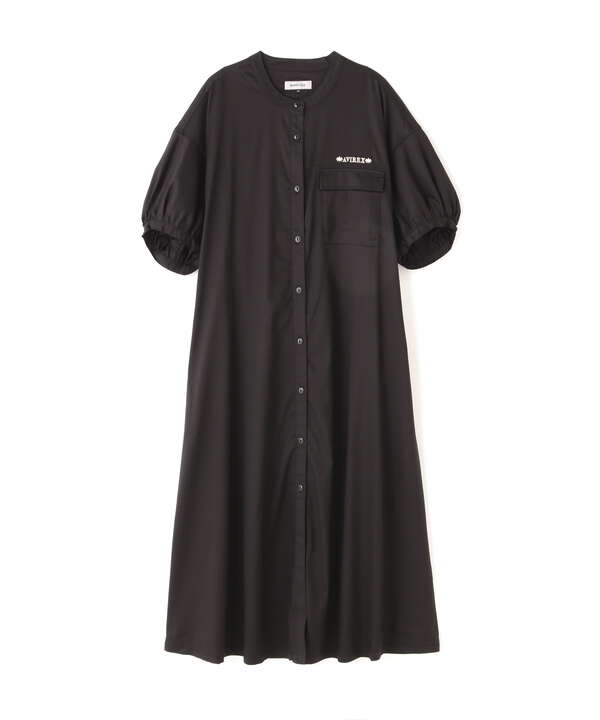 VOLUME SLEEVE SHIRT ONE PIECE/ボリューム スリーブ シャツ ワンピース