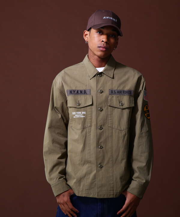 《COLLECTION》UTILITY SHIRT AIR NATIONAL GUARD / ユーテ