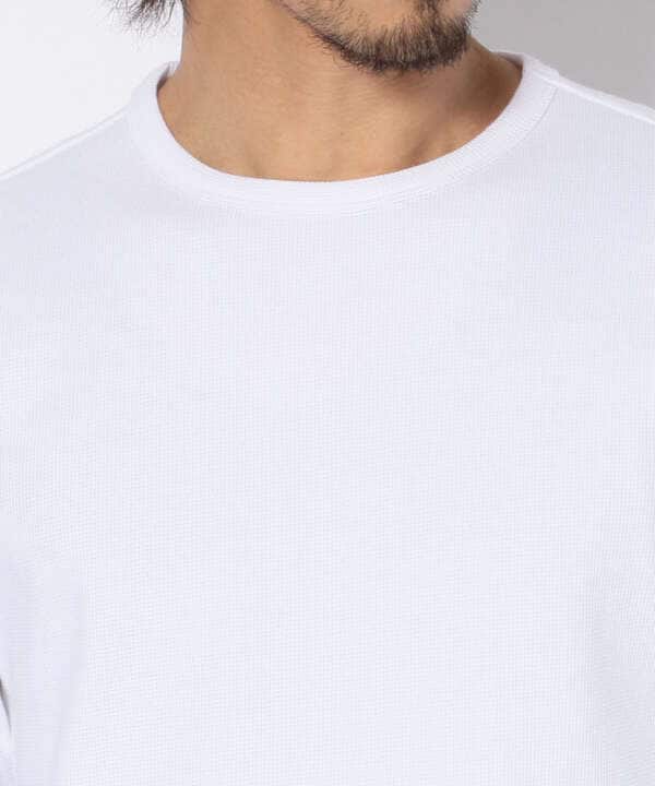 【DAILY】長袖 ミニワッフル クルーネック Tシャツ/ L/S MINI WAFFLE CREW-NECK Tシャツ