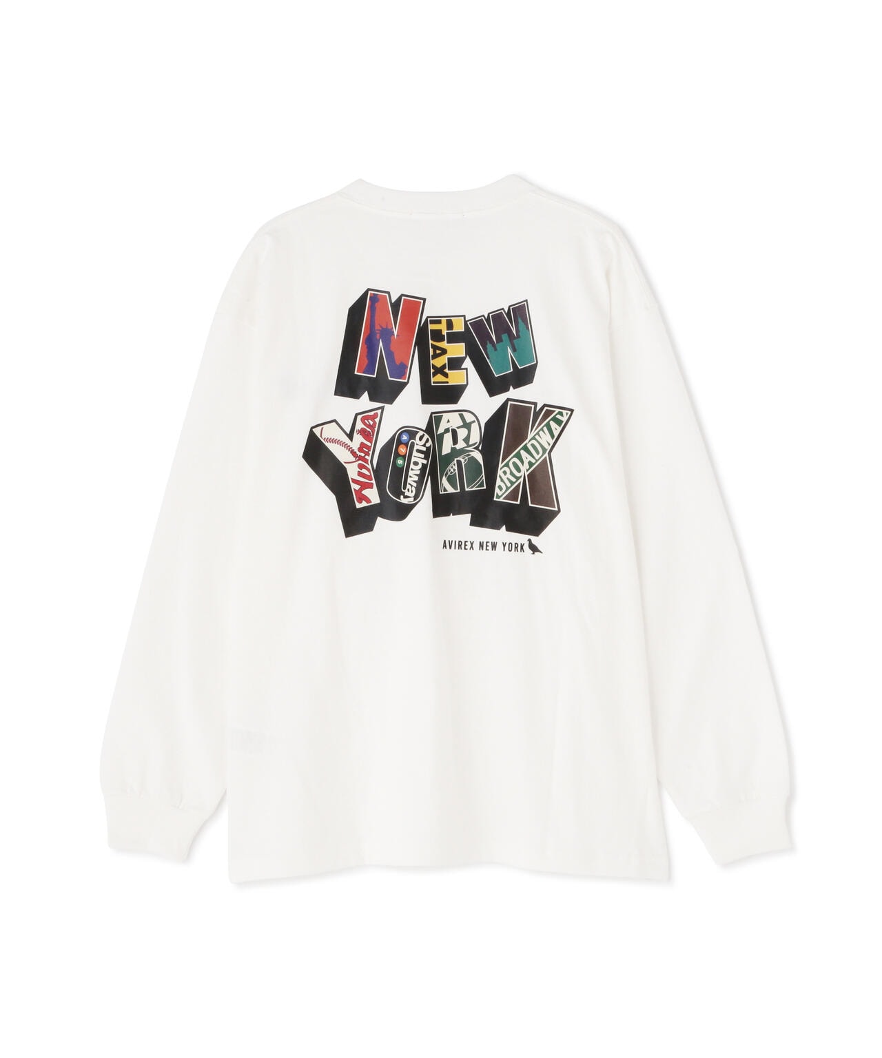 《COLLECTION》L/S T-SHIRT NEWYORK SYMBOL