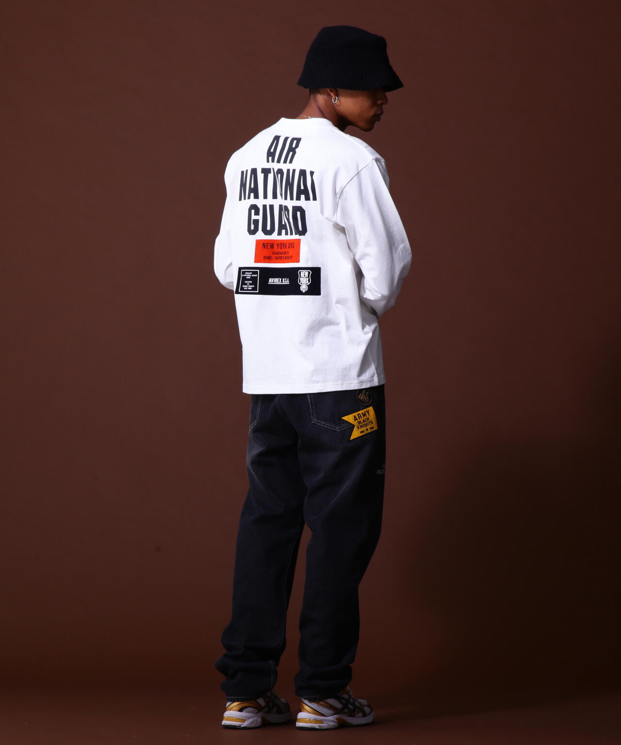 《COLLECTION》AIR NATIONAL GUARD PATCH & PRINT L