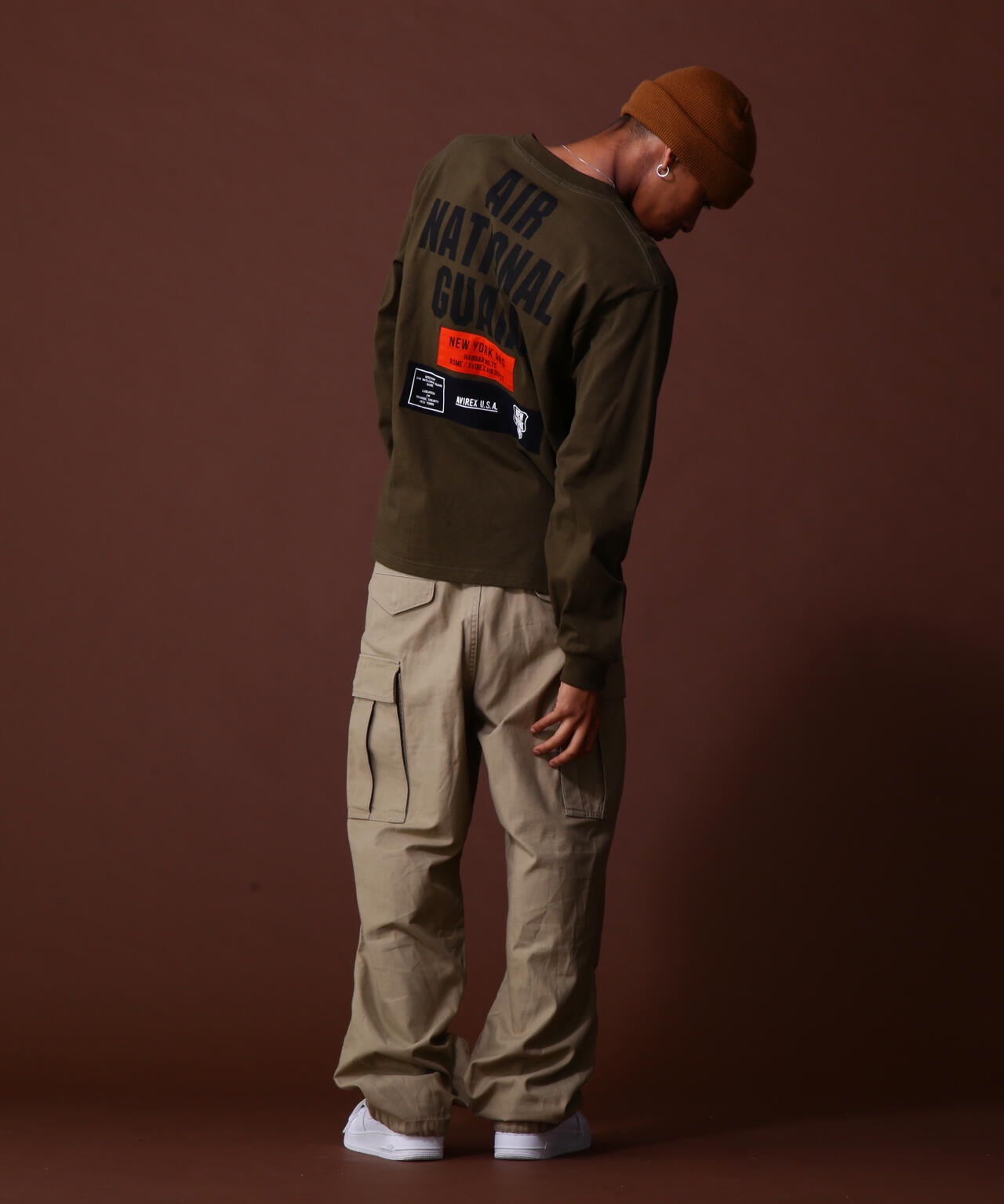 《COLLECTION》AIR NATIONAL GUARD PATCH & PRINT L