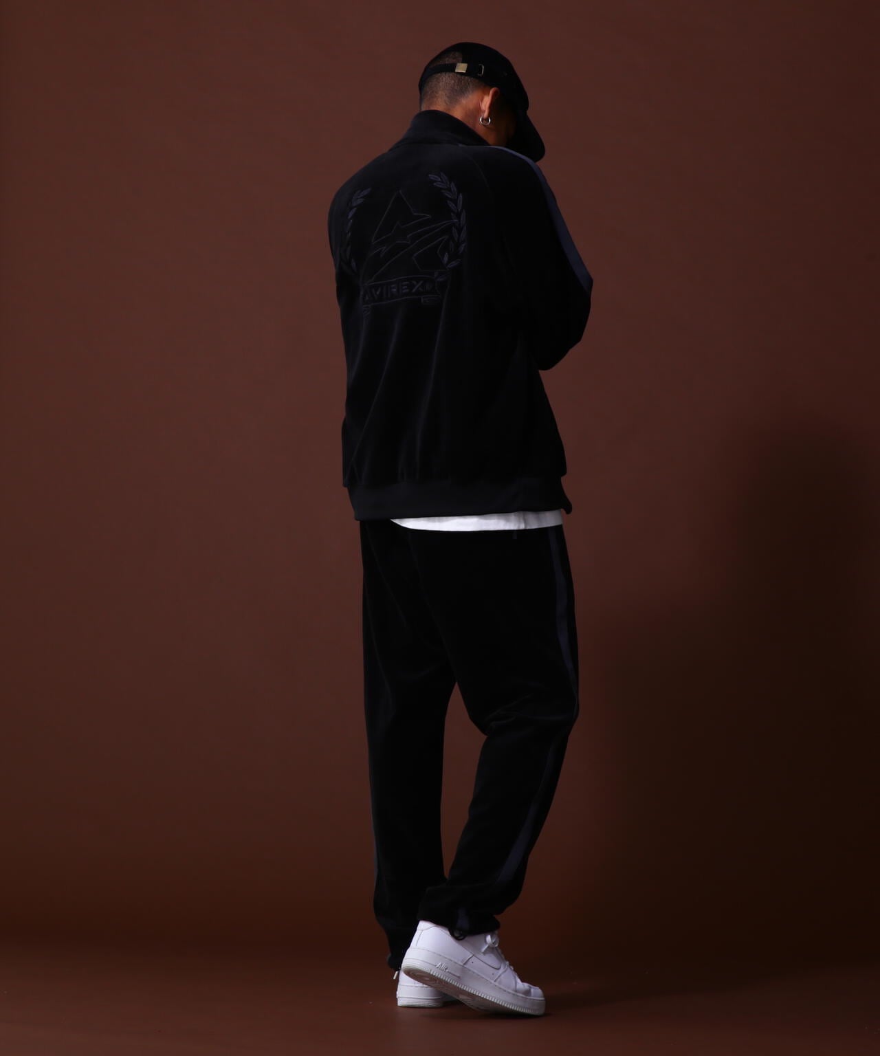 COLLECTION》VELOUR TRACK JACKET /ベロア トラック ジャケット