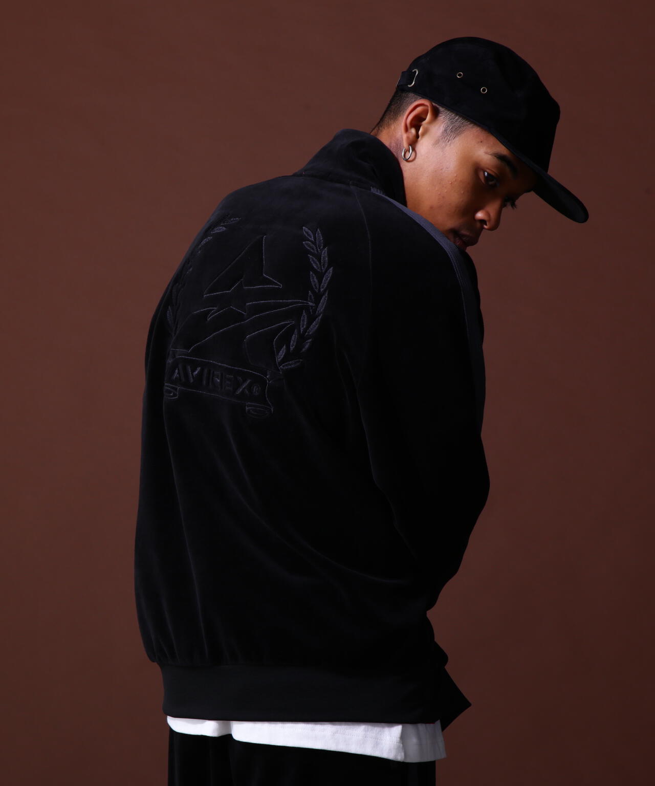 《COLLECTION》VELOUR TRACK JACKET /ベロア トラック ジャケット 