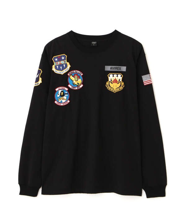 L/S N.Y. A.N.G  PATCH T-SHIRT