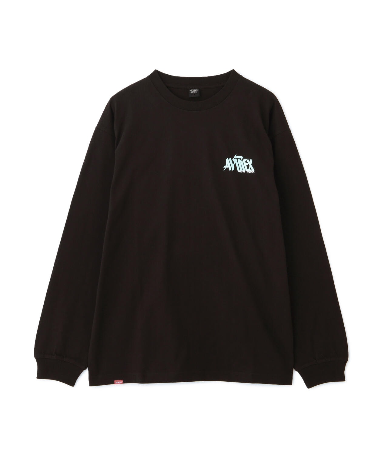 《直営店限定》TAGGING DESIGN LONGSLEEVE T-SHIRT / タギング デザイン 長袖 Tシャツ / AVIREX 