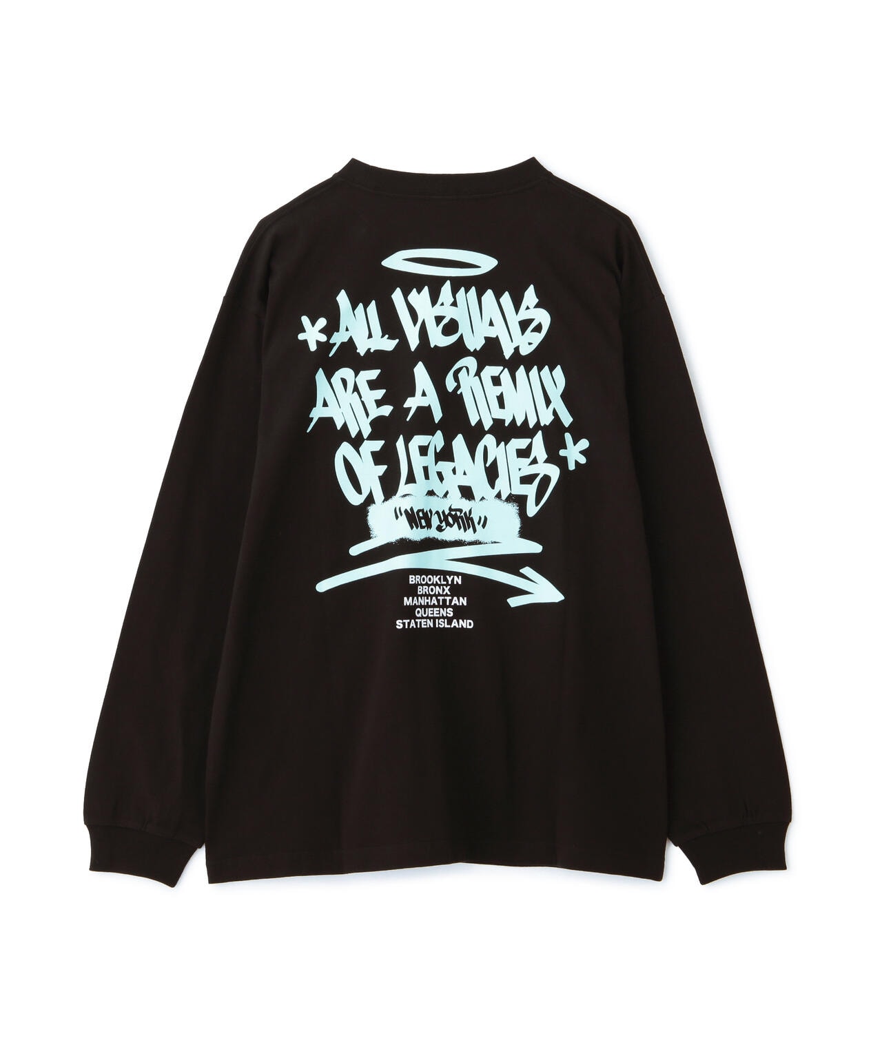 《直営店限定》TAGGING DESIGN LONGSLEEVE T-SHIRT / タギング デザイン 長袖 Tシャツ / AVIREX 