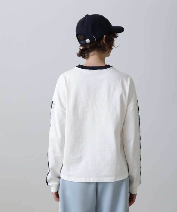 《WEB&DEPOT限定》L/S LINE T-SHIRT/ ライン ロング スリーブ Tシャツ