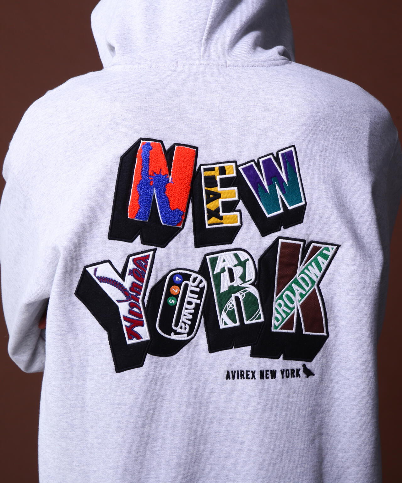 《COLLECTION》PULLOVER PARKA NEWYORK SYMBOL