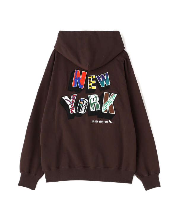 《COLLECTION》PULLOVER PARKA NEWYORK SYMBOL
