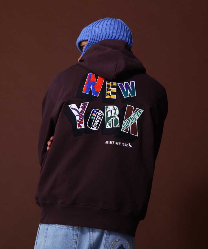 《COLLECTION》PULLOVER PARKA NEWYORK SYMBOL