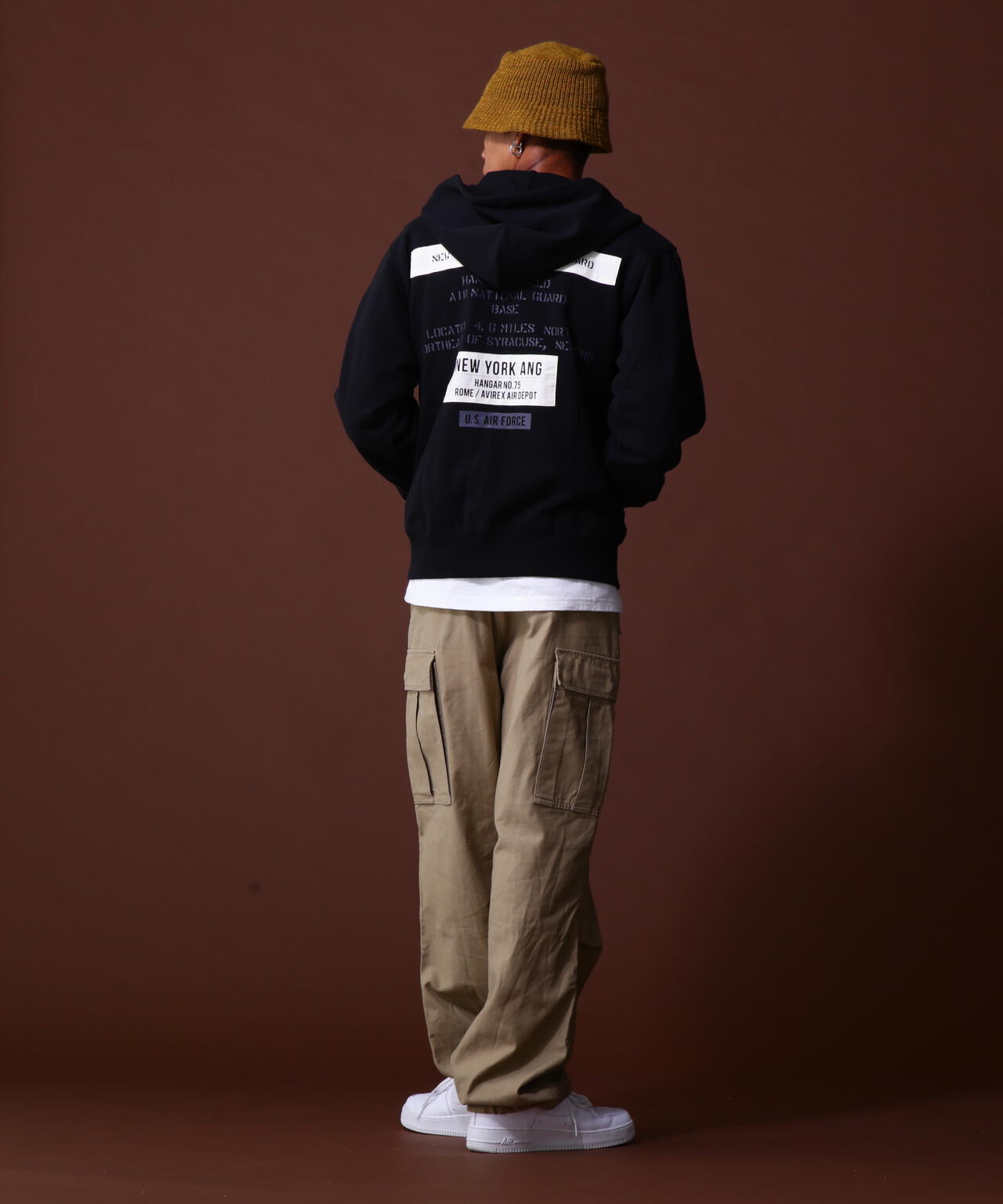 《COLLECTION》AIR NATIONAL GUARD PATCH ＆ PRINT ZIP 