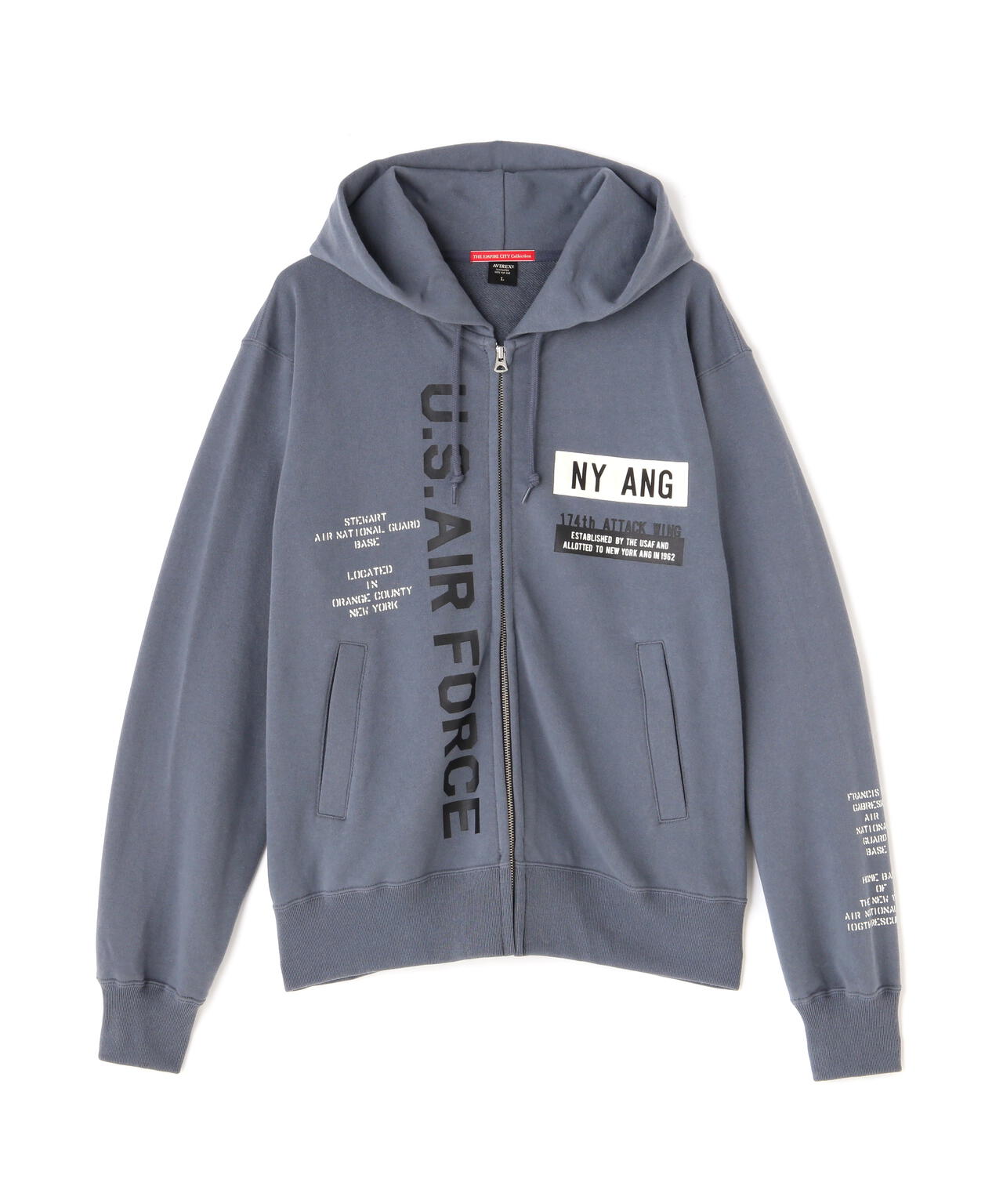 《COLLECTION》AIR NATIONAL GUARD PATCH ＆ PRINT ZIP 