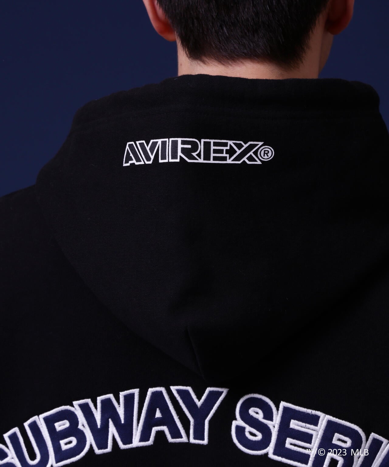 《AVIREX × MLB》HOODIE SUBWAY SERIES / フーディ