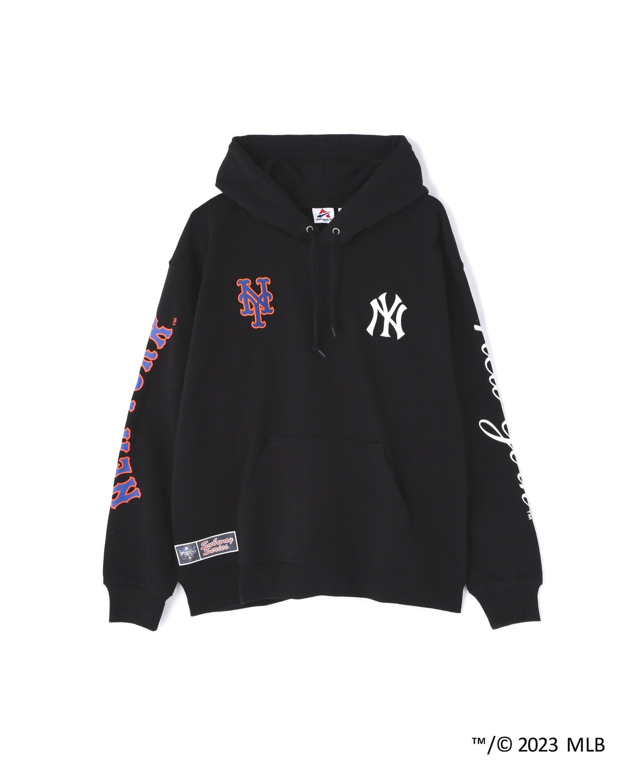 《AVIREX × MLB》HOODIE SUBWAY SERIES / フーディ