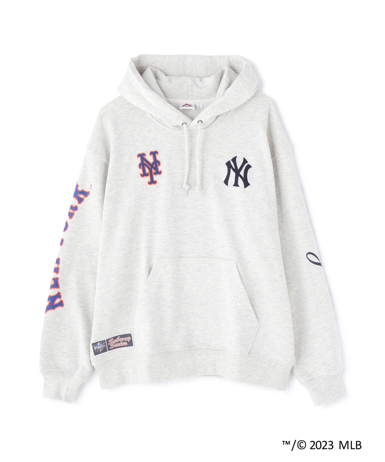 《AVIREX × MLB》HOODIE SUBWAY SERIES / フーディ