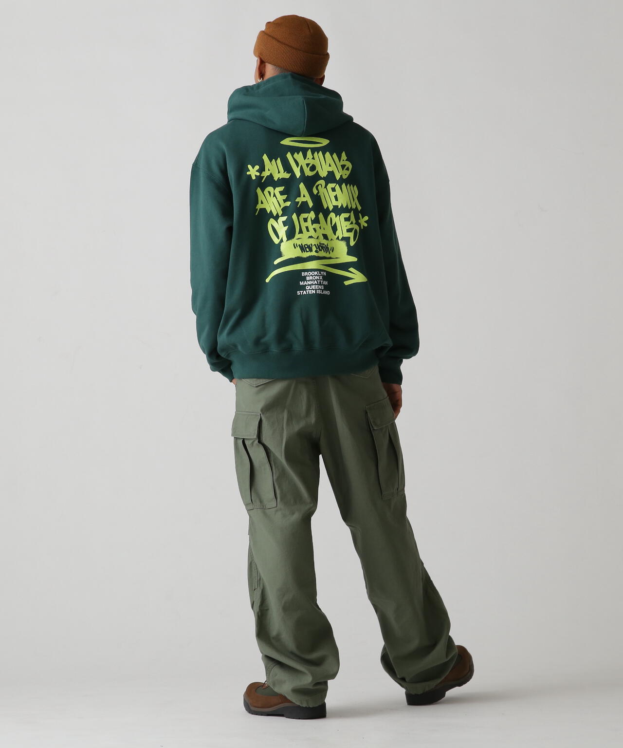 《直営店限定》TAGGING DESIGN NEWYORK PARKA / タギング ニューヨーク パーカー