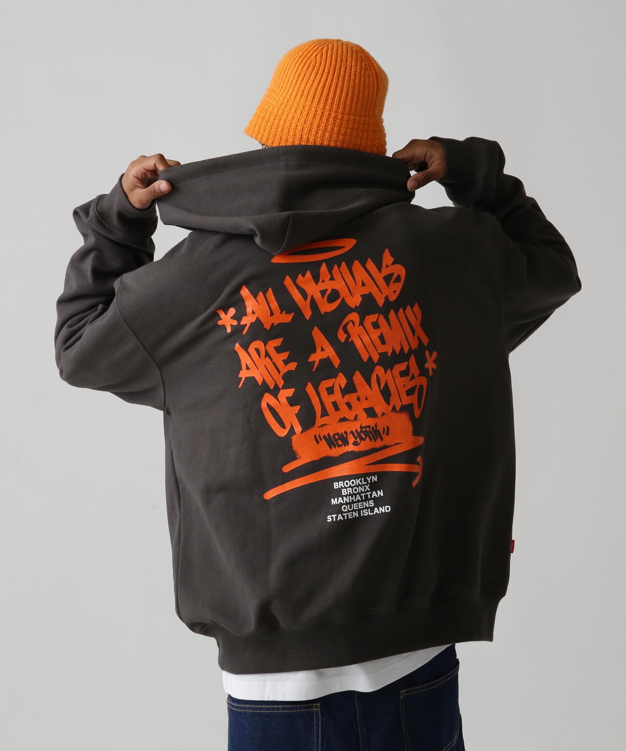 《直営店限定》TAGGING DESIGN NEWYORK PARKA / タギング ニューヨーク パーカー