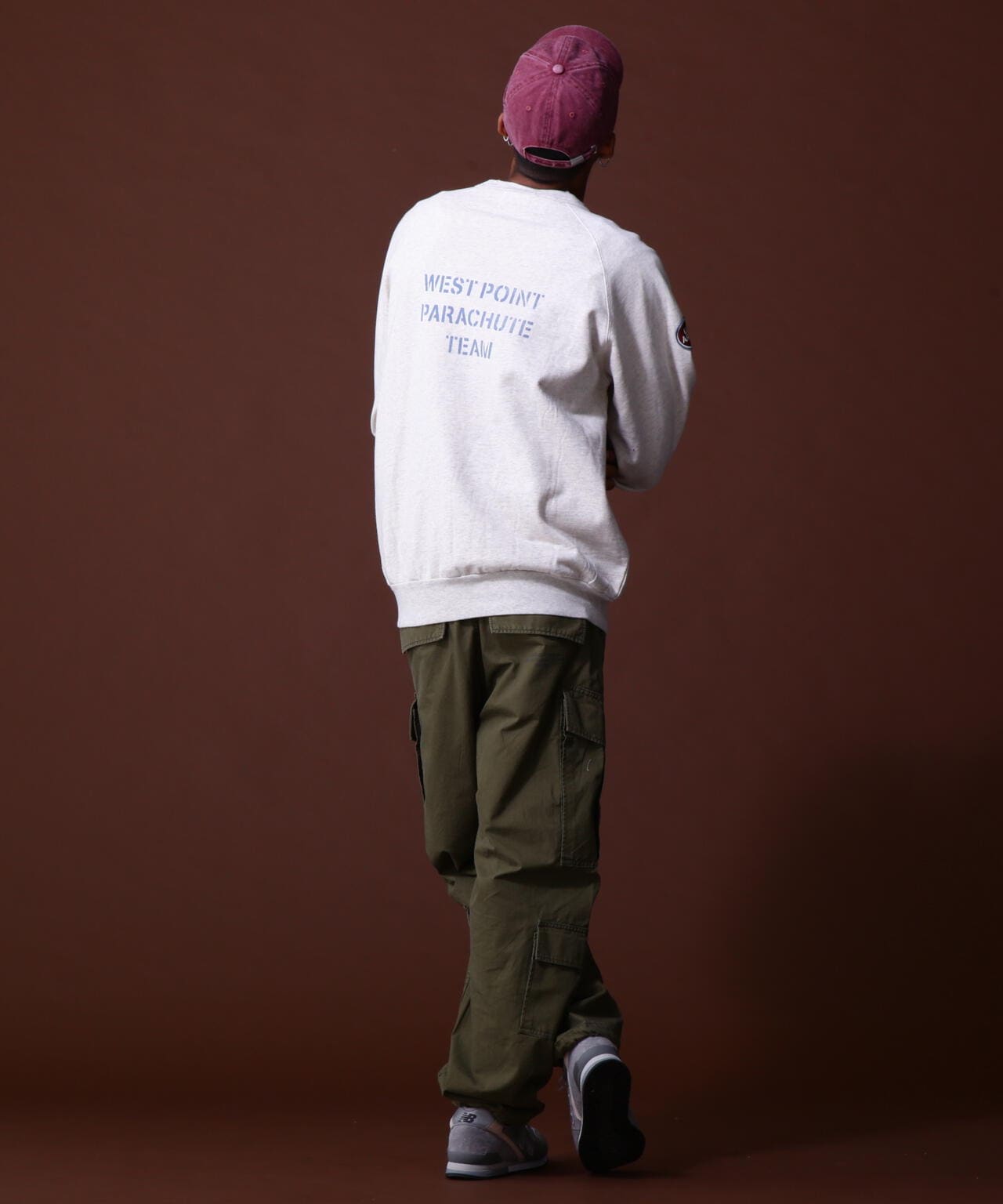 COLLECTION》CREWNECK SWEAT WEST POINT /クルーネックスウェット