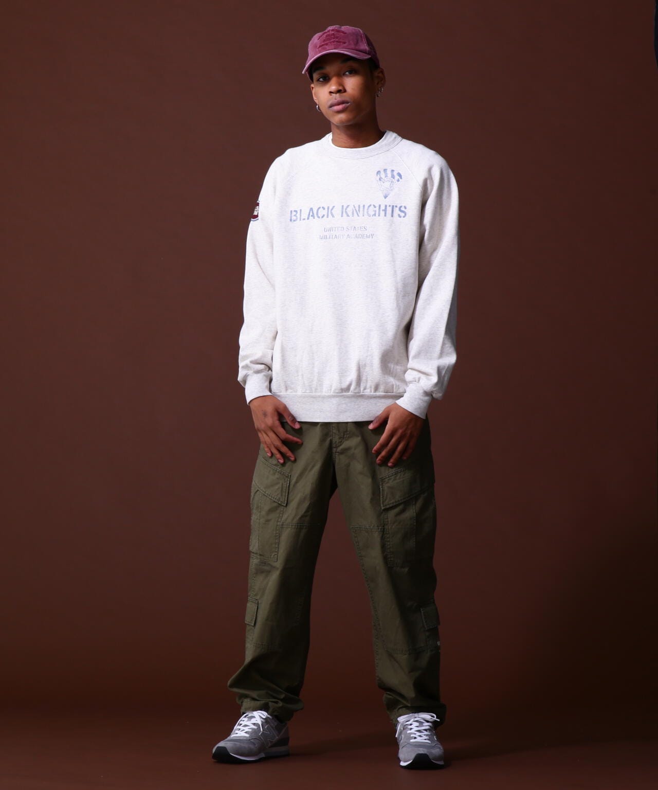 《COLLECTION》CREWNECK SWEAT WEST POINT /クルーネックスウェット