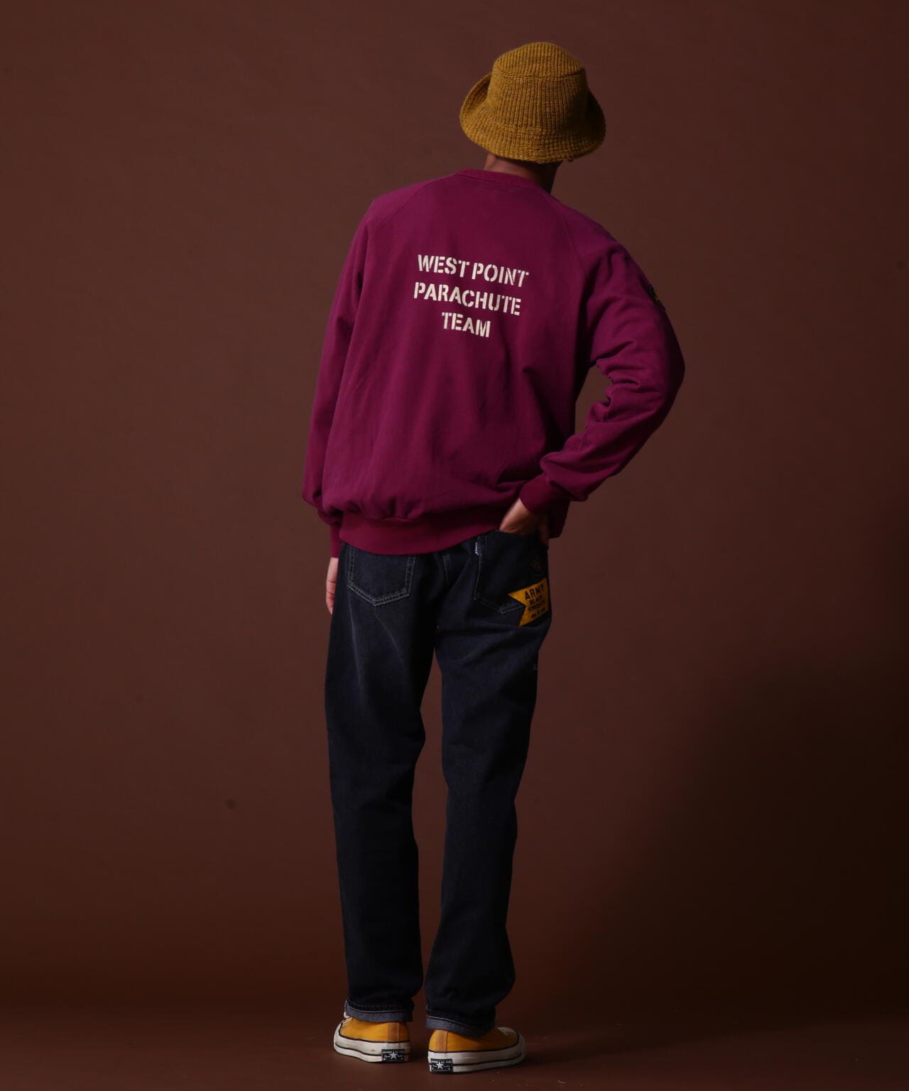 《COLLECTION》CREWNECK SWEAT WEST POINT /クルーネックスウェット