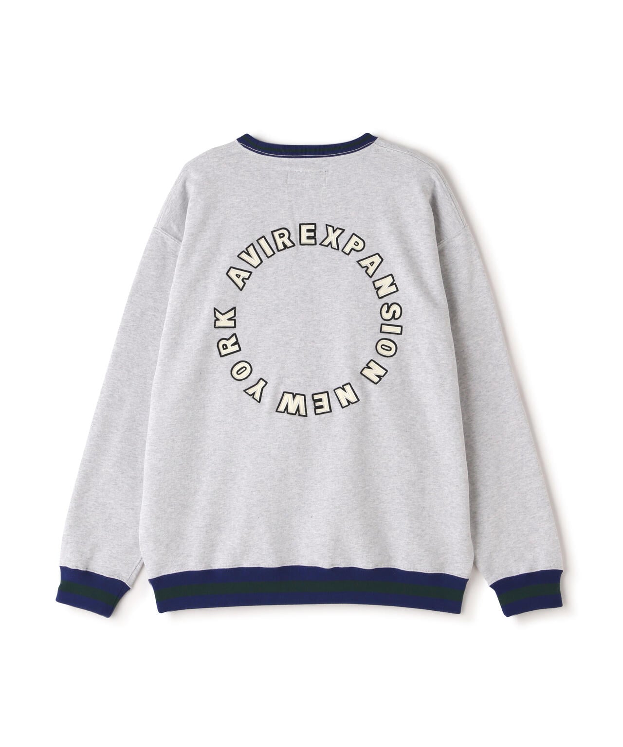 AVIREX × EXPANSION》 CIRCLE LOGO CREWNECK SWEAT / サークルロゴ