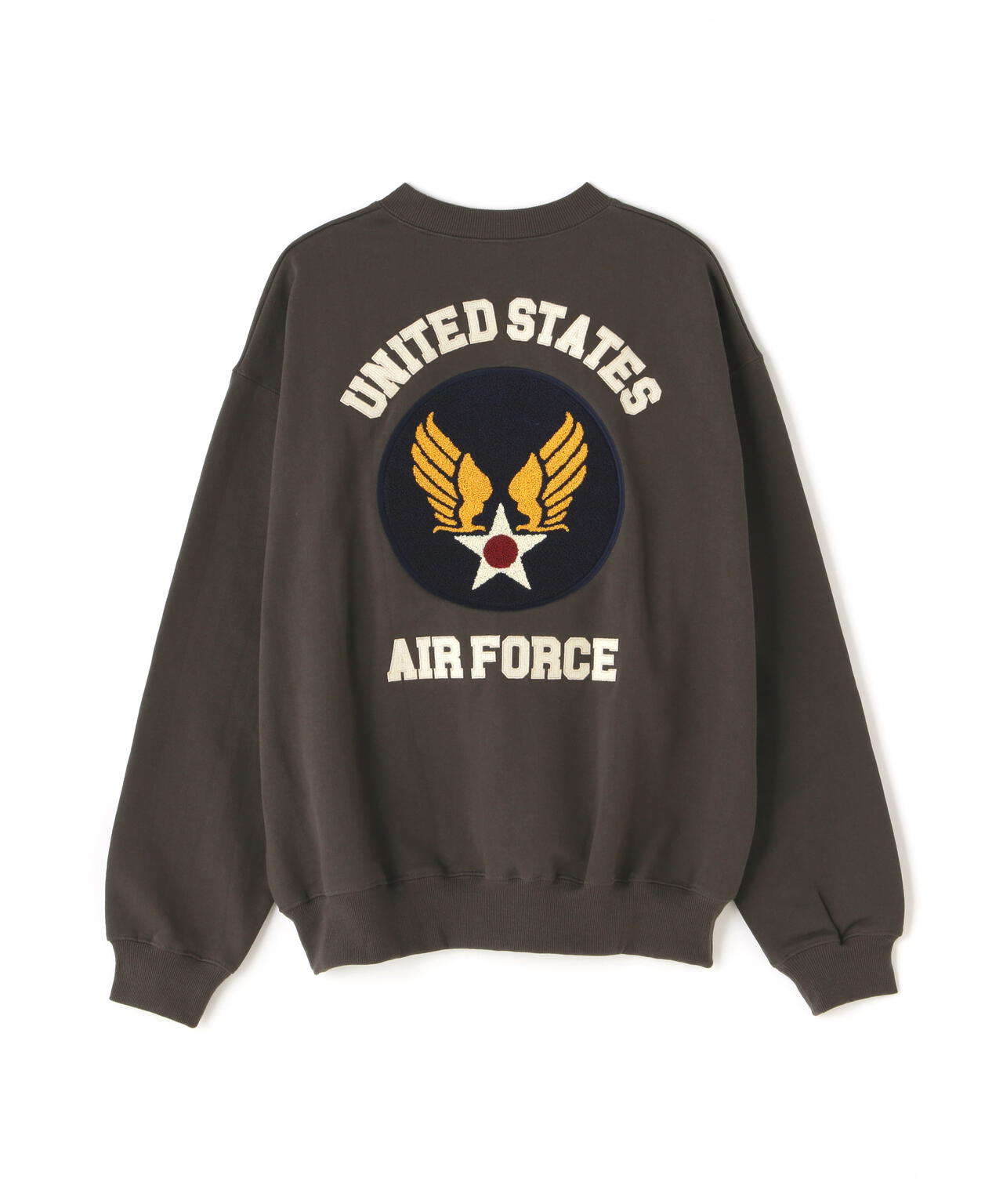 WEB&DEPOT限定》SAGARA AIRFORCE CREWNECK SWEAT / サガラ エア