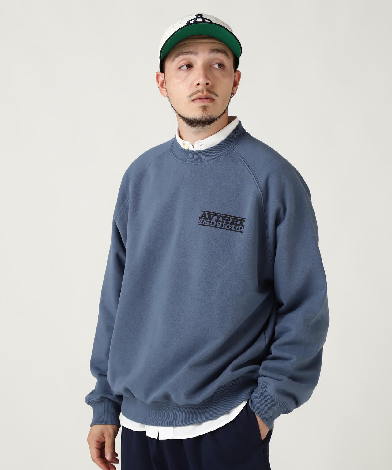 WEB&DEPOT限定》CREW NECK SWEAT TOMCAT / クルーネック | AVIREX