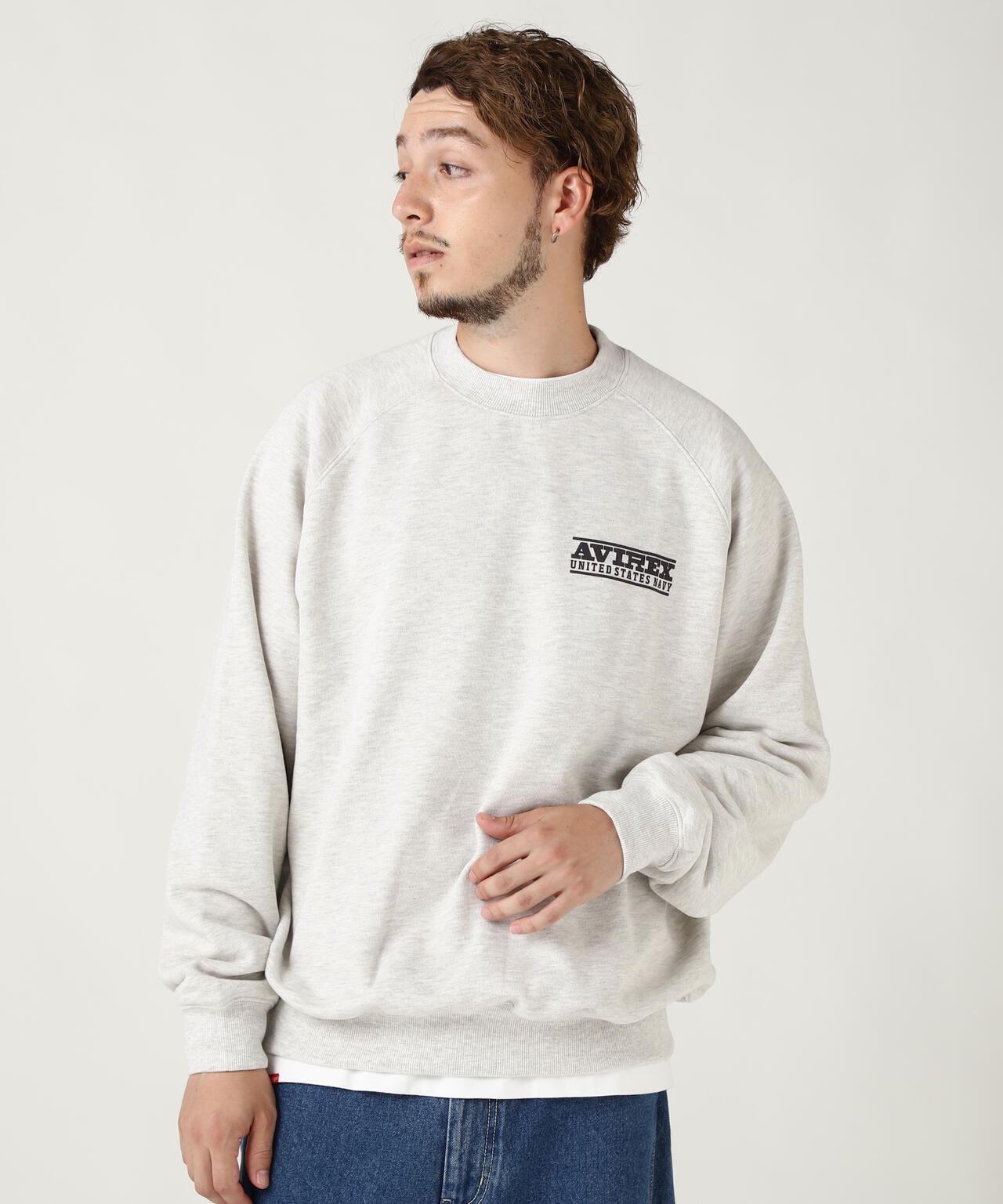 WEB&DEPOT限定》CREW NECK SWEAT TOMCAT / クルーネック | AVIREX