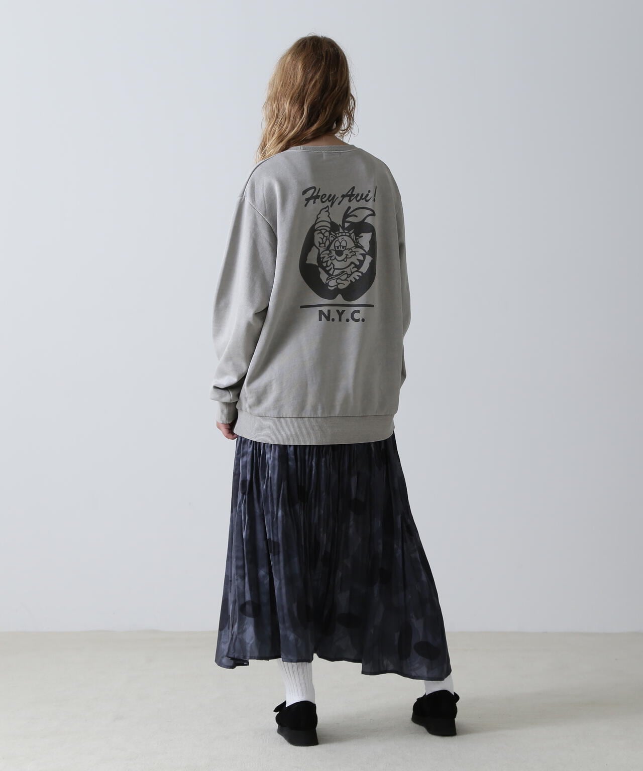 FADE WASH SWEAT SHIRT 