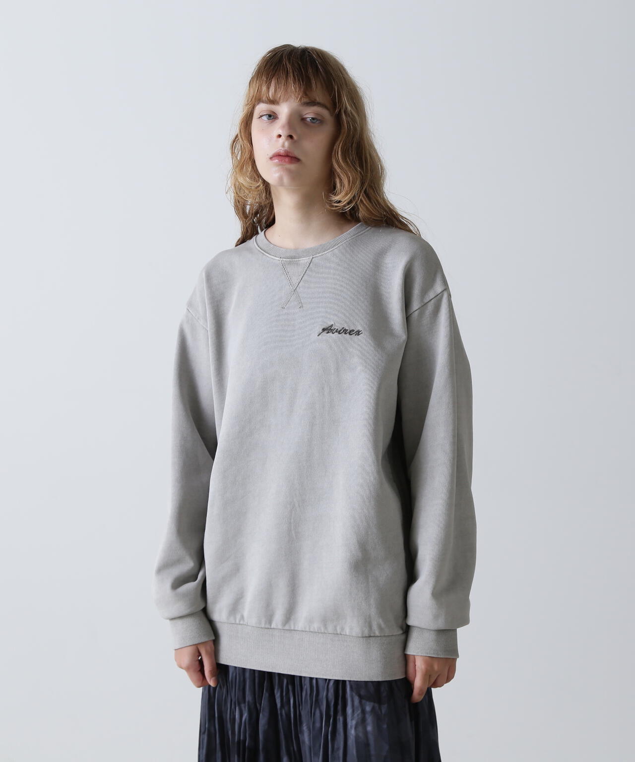 FADE WASH SWEAT SHIRT 